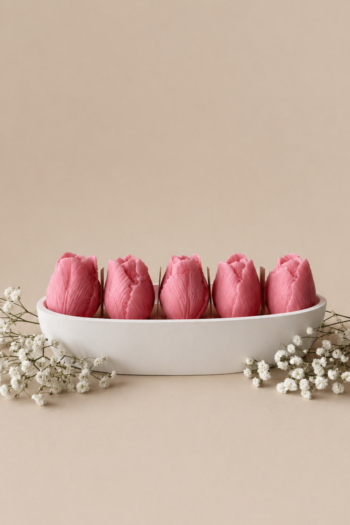5 Peony Oval Jar Candle