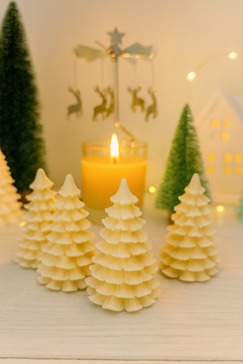 Traditional Christmas Tree Candle