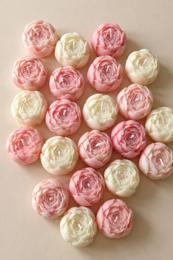 Peony Bud Candle