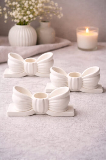 Bow Candle Holder