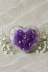 Geode Heart Candle