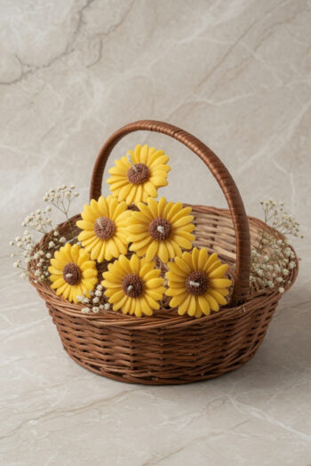 Sunflower Bouquet Candle