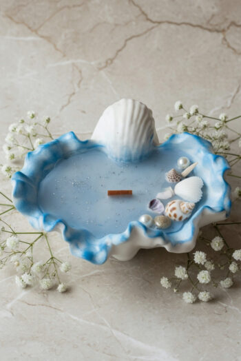 Clam Shell Jar Candle