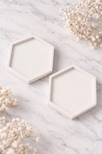 Hexagon Edge Coaster