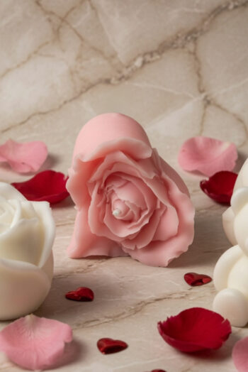 Heart Petal Candle