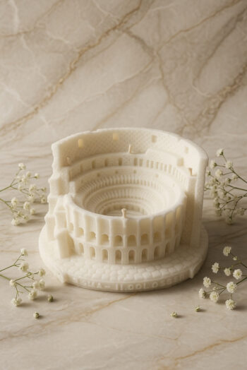 3D Colosseum Candle