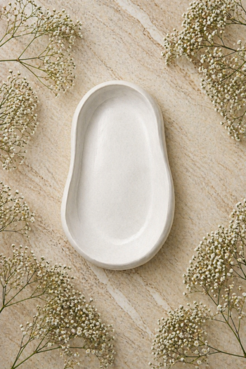 Big Irregular Oval Bowl