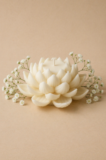 White Lotus Candle