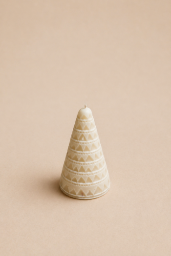 Slim Geometric Tree Candle
