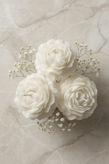 Peony Bouquet Candle