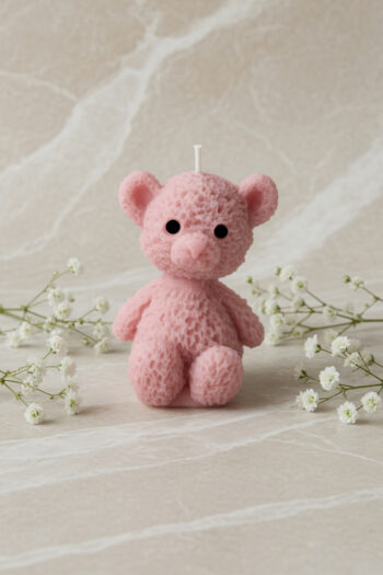 Mini Teddy Candle
