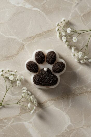 Dog Paw Candle