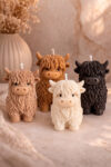 Highland Cow Candle