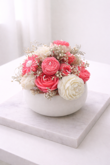 Round Jar Bouquet