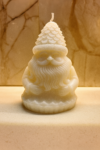 Santa Pie Candle
