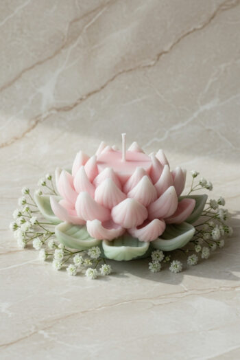 Lotus Candle