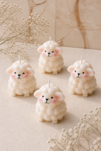 Sheep Candle