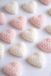 Heart with flowers Candle