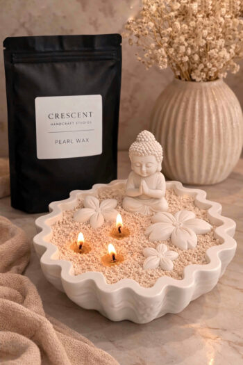 Buddha Pearl Wax Jar