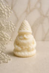 Santa Pie Candle