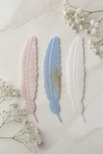 Bloom Quill Feather Bookmark