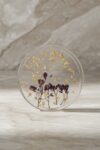 Flower Round Edge Coaster