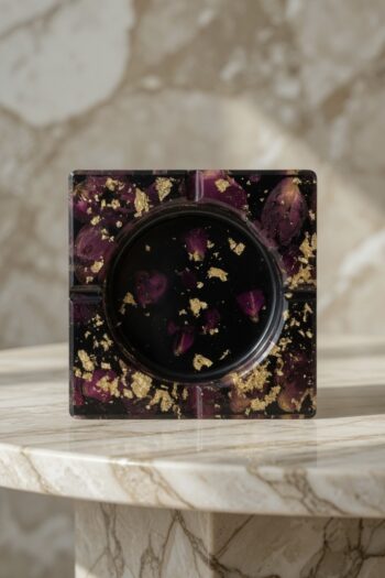 Midnight Rose Paperweight