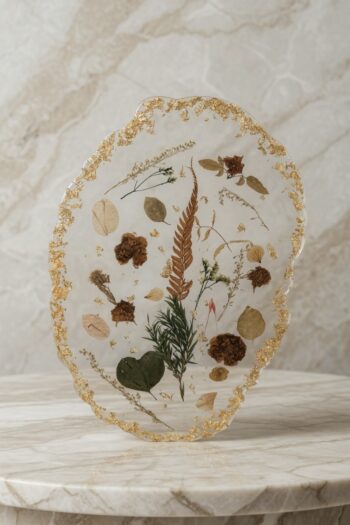 Oval Agate Tray