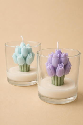 Tulip Jar Candle