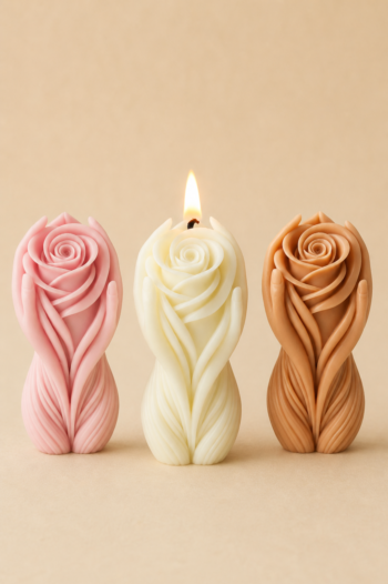 Rose Body Candle