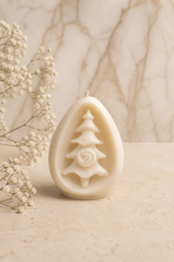 Tree In Egg Candle