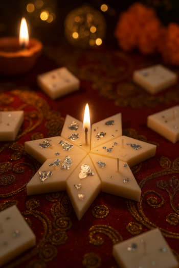 Kaju katli Candle