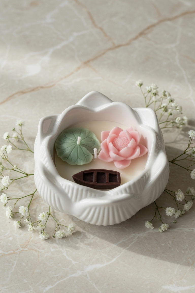 Lotus Jar Candle Lotus Jar Candle