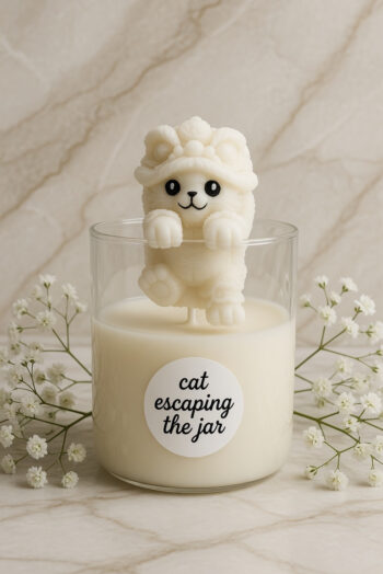 Cat Escape Candle