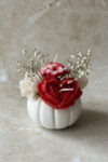 Pumpkin Jar Red Bouquet
