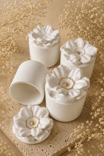 Peony Flower Jar
