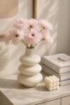 Fluted vase