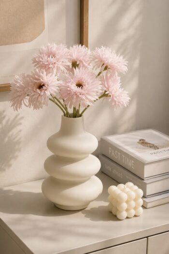 Fluted vase