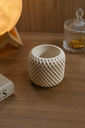 Knitted Texture Jar