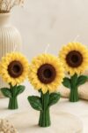 Sunflower Stem Candle