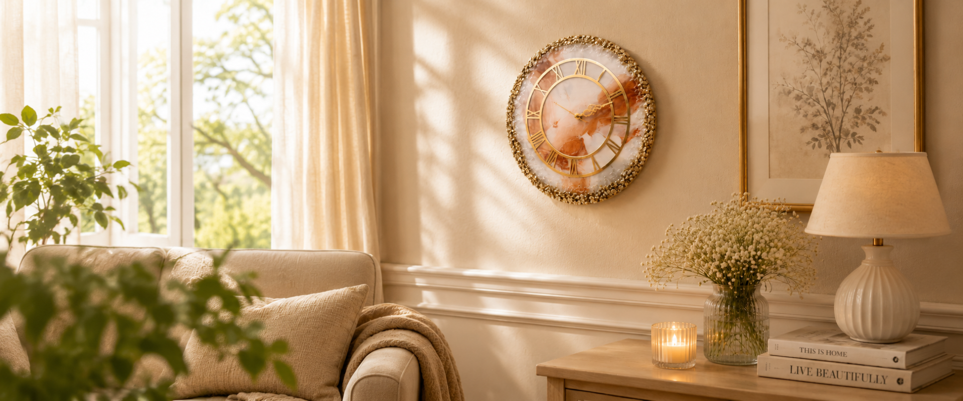 Golden Drift Clock